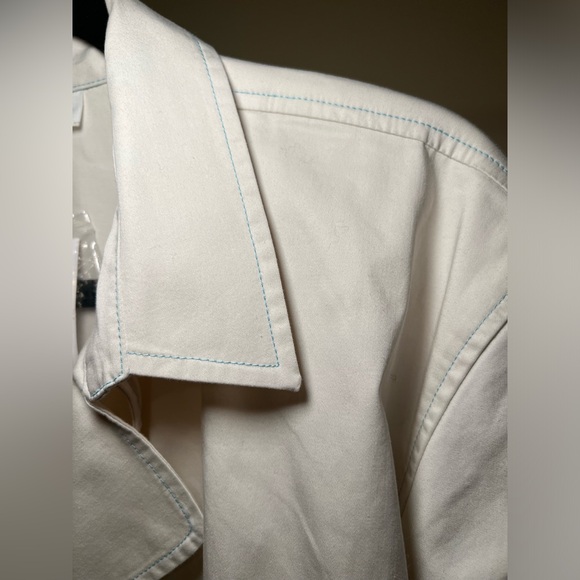 New (NWT) Amazon The Drop. Airy ombre double breast belted trench coat. Size XL - Picture 10 of 13